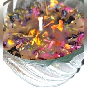 Hand crafted "Burning my last f" limited edition candle